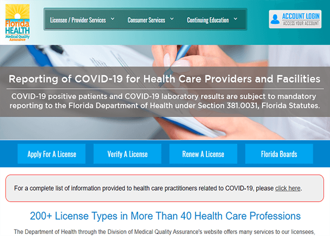 How To Renew Your Florida Radiology License