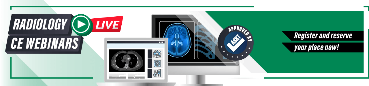 Radiology CE Webinars
