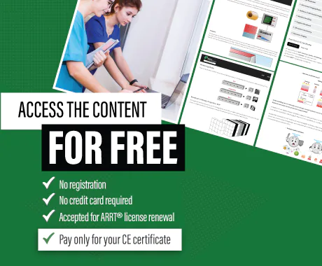 Affordable, Quick, and Free Radiology CE Credits