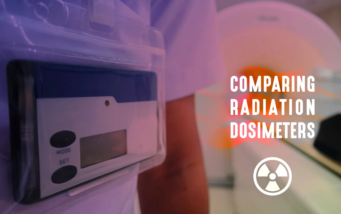Comparing Radiation Dosimeters: OSL, Personnel, tld dosimeter and pocket ionization chamber