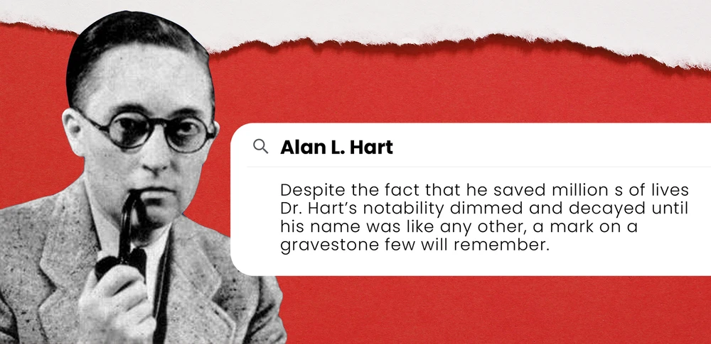 Dr. Alan L. Hart: The forgotten hero in the history of Tuberculosis screening